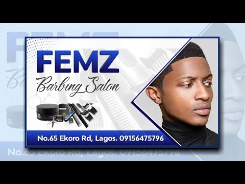 How to Create Barbing Salon/Hair Salon Poster in Pixellab 2022/Pixellab Tutorials #pixellabtutorial