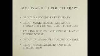 When is a Group Not a Group The Fundamentals of Group Therapy