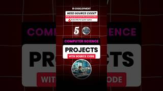 5 Computer Science Project Ideas | Final Year Projects for Computer Science Students | #shorts