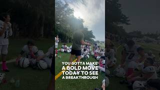 Bold moves today can lead to Breakthrough tomorrow!