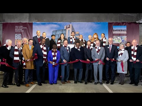 Clinic and Education Building Dedication