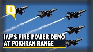 Vayu Shakti 2019: The Fire Power Demonstration of the Indian Air Force at Pokhran Range