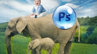 Photoshop Urdu Tutorial | Water life Photo Manipulation | Best Hindi Tutorial HD