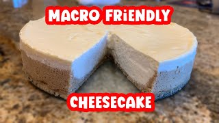 Macro Friendly Cheesecake - Super healthy. Less than 1 gram of FAT!!!