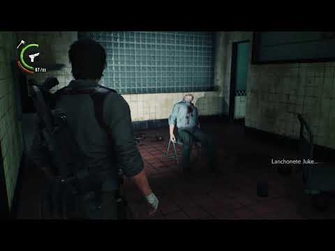 Visão de Sebastian no The Evil Within 2.