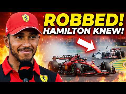 Ferrari Was Robbed in Australia… and Hamilton Knew It!