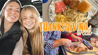 thanksgiving break vlog 🦃🤍