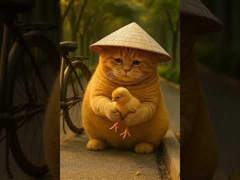 A Fat Cat’s Kind Heart  #cutecat  #catshorts