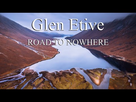 ROAD TO NOWHERE | Glen Etive | Loch Etive | 4K Drone Cinematic Video | DJI Mini 4 Pro | Scotland