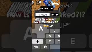 new life sentence code leaked?! for 5k!? #roblox #fypシ #ebk #lifesentence #promocodes #robloxedit