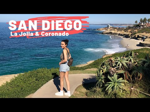 San Diego Travel Vlog - La Jolla Cove, Beaches and Coronado Island