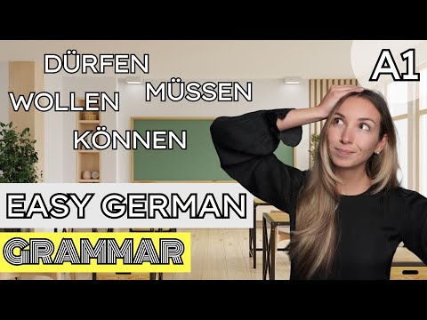 Easy German Grammar Lesson: MODAL VERBS (German Grammar | Deutsche Grammatik)