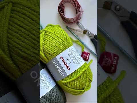 Material:novelo de lã,agulha de crochê•5, tesoura e fita métrica!#modapet #tricot #crochet #roupapet