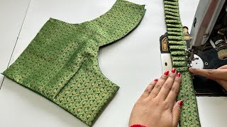 Model Blouse Design | Blouse Ki Design | Cutting And Stitching Back Neck Blouse Design | Blouse Back