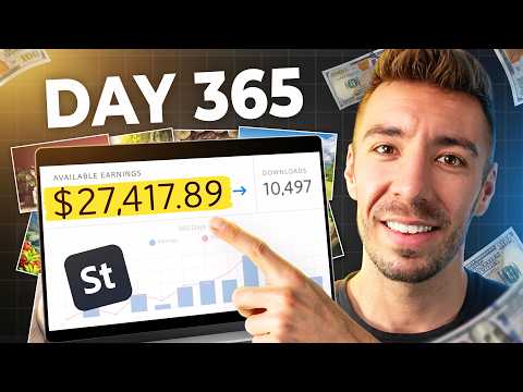 I Tried Selling AI Images on Adobe Stock For 1 Year & Made $____!
