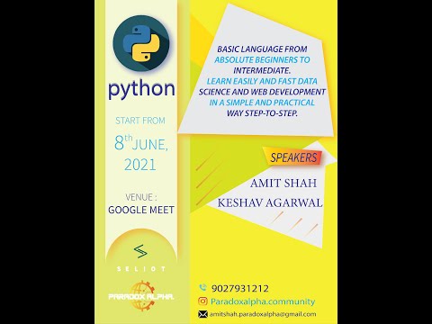 PARAFEST - Free Python Course - Day 8 - Function Recursion, Questions on While loop