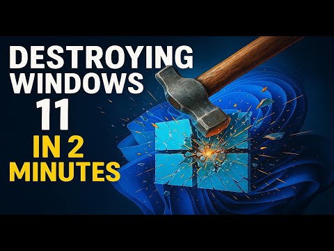 Destroying Windows 11 in 2 Minutes – The Brutal Truth Microsoft Hides!
