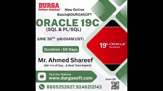 🚨 New Online Batch Alert @DURGASOFT 🚨