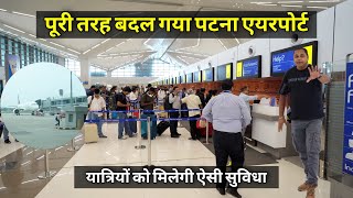 Patna Airport has completely transformed, see the new look of the New Terminal Building | Matagas...