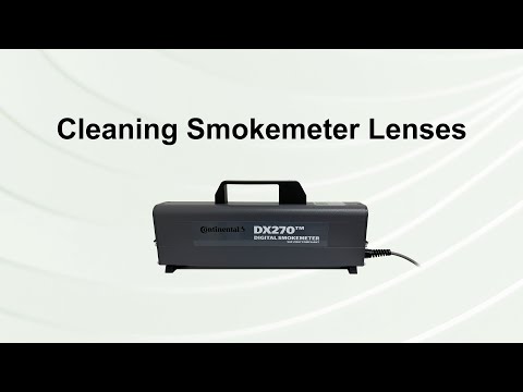 Cleaning Smokemeter Lenses