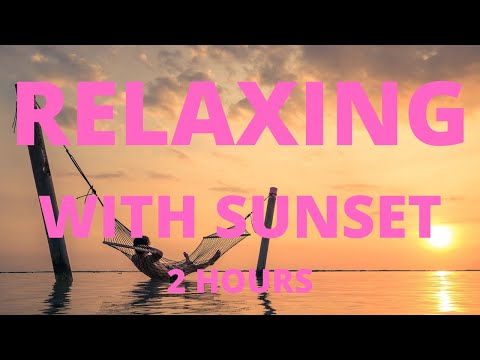 ✅  SUNSET ☀️| Relaxing music with sounds of nature, Forest music, Sleeping music, Meditation music