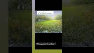 Maria Noonan McDermott, “Meadows Green”, oil on canvas framed