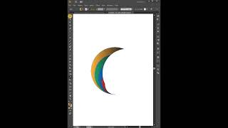 create a modern Logo | Adobe illustrator cc tutorial #shorts #logodesign