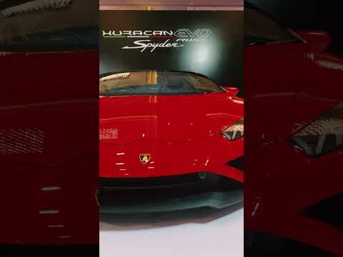 Lamborgini Huracan Evo Spyder at Car expo in ahmedabad #youtubeshorts #lamborghini #huracan #shorts