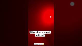 What does a smart bulb do?  #technologymind