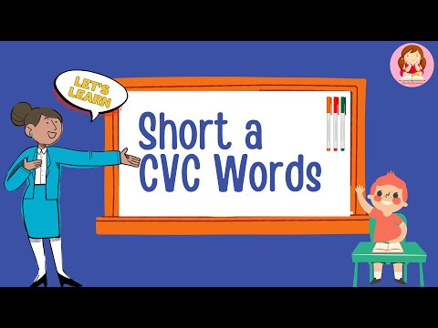 Short a cvc words