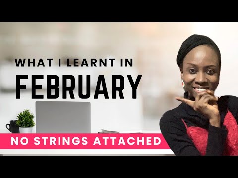 WHAT I LEARNT IN FEBRUARY A.K.A THE MONTH OF LOVE