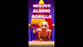 new premium pet Albino Gorilla is coming to Adopt Me this Thursday with the Gorilla Fairground updat