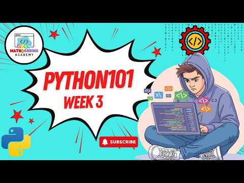 Python 101 – Week 3: Mastering Loops (while, for, break, continue) 🔁🐍