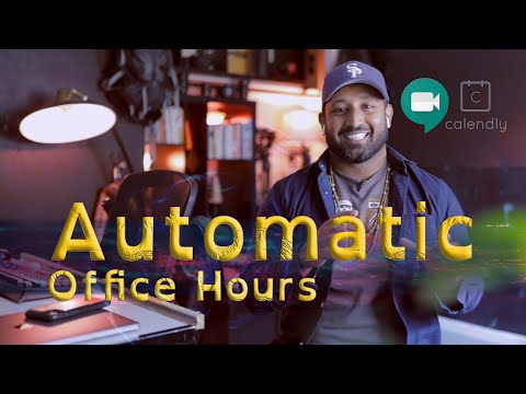Automatically Schedule Office Hours With Students Using Calendly & Google Meet - Distance Learning