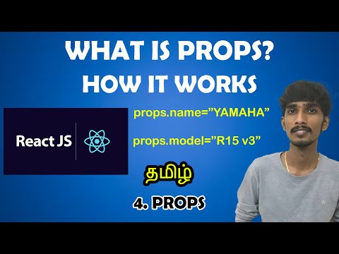 React JS Props | props with Example | Learn React Js  #4 #reactjs #javascript #webdevelopment
