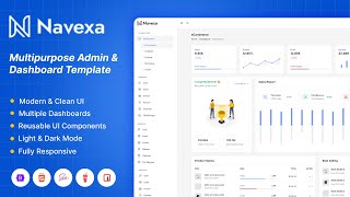 Complete Responsive Admin Dashboard Template | Built with Bootstrap 5, HTML5, CSS3 & JavaScript