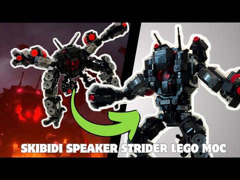 LEGO MOC SKIBIDI TOILET#lego #legomoc  #skibiditoilet  #skibidi  #skibidilego #legomech