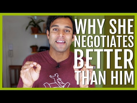 Why She Negotiates Better Than Him