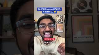 5 Resume Hacks to ACTUALLY get an interview