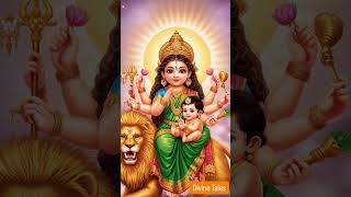 Navratri Day 5 Blessings of Maa Skandamata 🌺| Navratri 2025 Special #navratri #navratriday5 #shorts