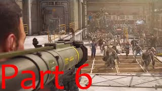 TECH SUPPORT - World War Z Campaign Walkthrough Gameplay Part 6 - (Xbox One X)