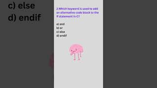 C interview MCQs questions and answers | C basic MCQs #shorts