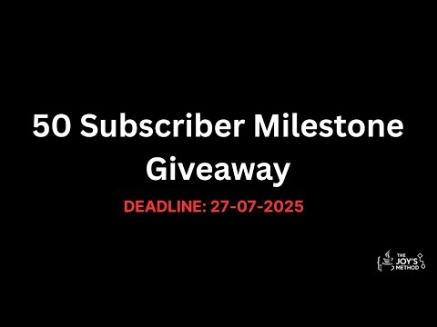 [ 3 Days Left ] 50 Subscriber Milestone Giveaway #giveaway #giveawayalert #freeswags #swag  #coding