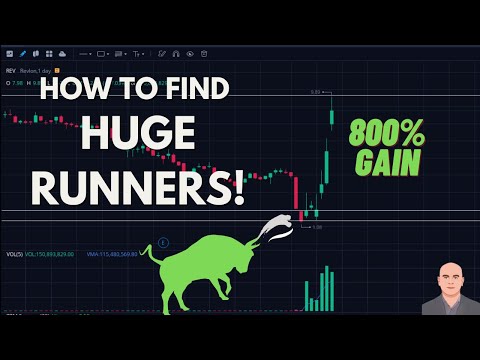 How To Find Huge Stock Runners - You don't want To miss this one!