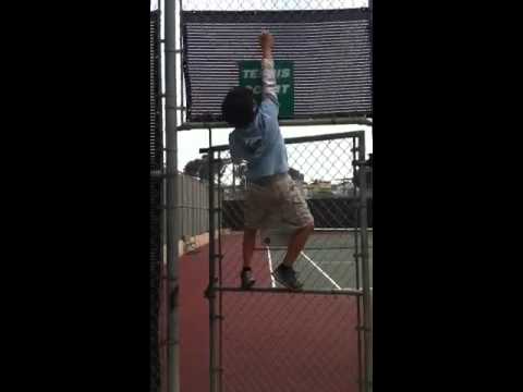 Tennis ball fail