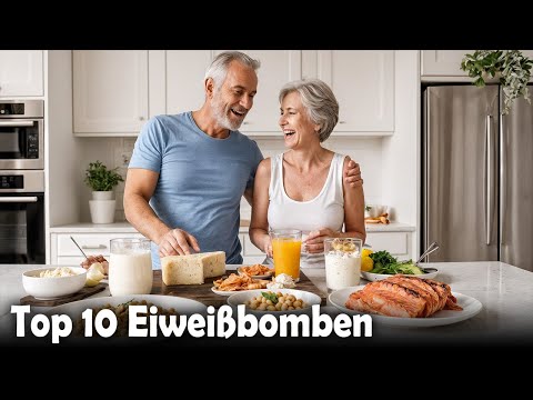 Proteinreicher als Eier! 🥚 Die Top 10 Muskelnahrung für Senioren 💪