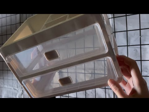 unboxing my new storage organizer.. so cute!!!