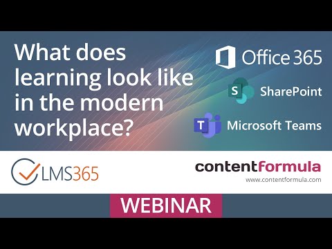 Webinar video: What does learning look like in the modern digital workplace?