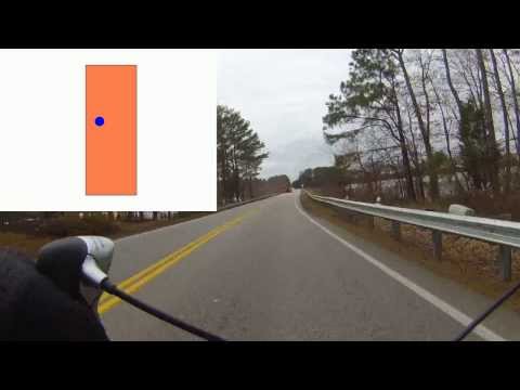 Bike Camera POV with overlay