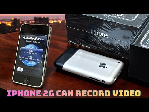You Won’t Believe This iPhone 2G Can Actually Record Video!